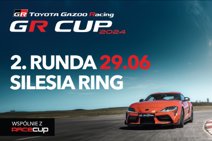 Informacje i zapisy do 2. rundy TOYOTA GR CUP - 29.06.2024 Silesia Ring